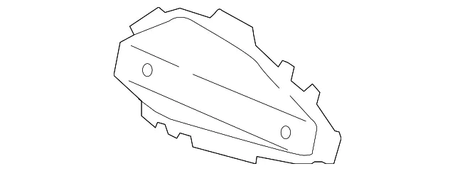 Dash Panel Side Bracket - Driver's Side (LH) - Mazda (D651-54-42XB)