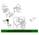 Instrument Panel Cover - Mazda (D651-55-225) - view 6