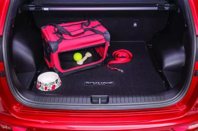 Cargo Mat, Carpeted - Black - Kia (D9F12-AC000)