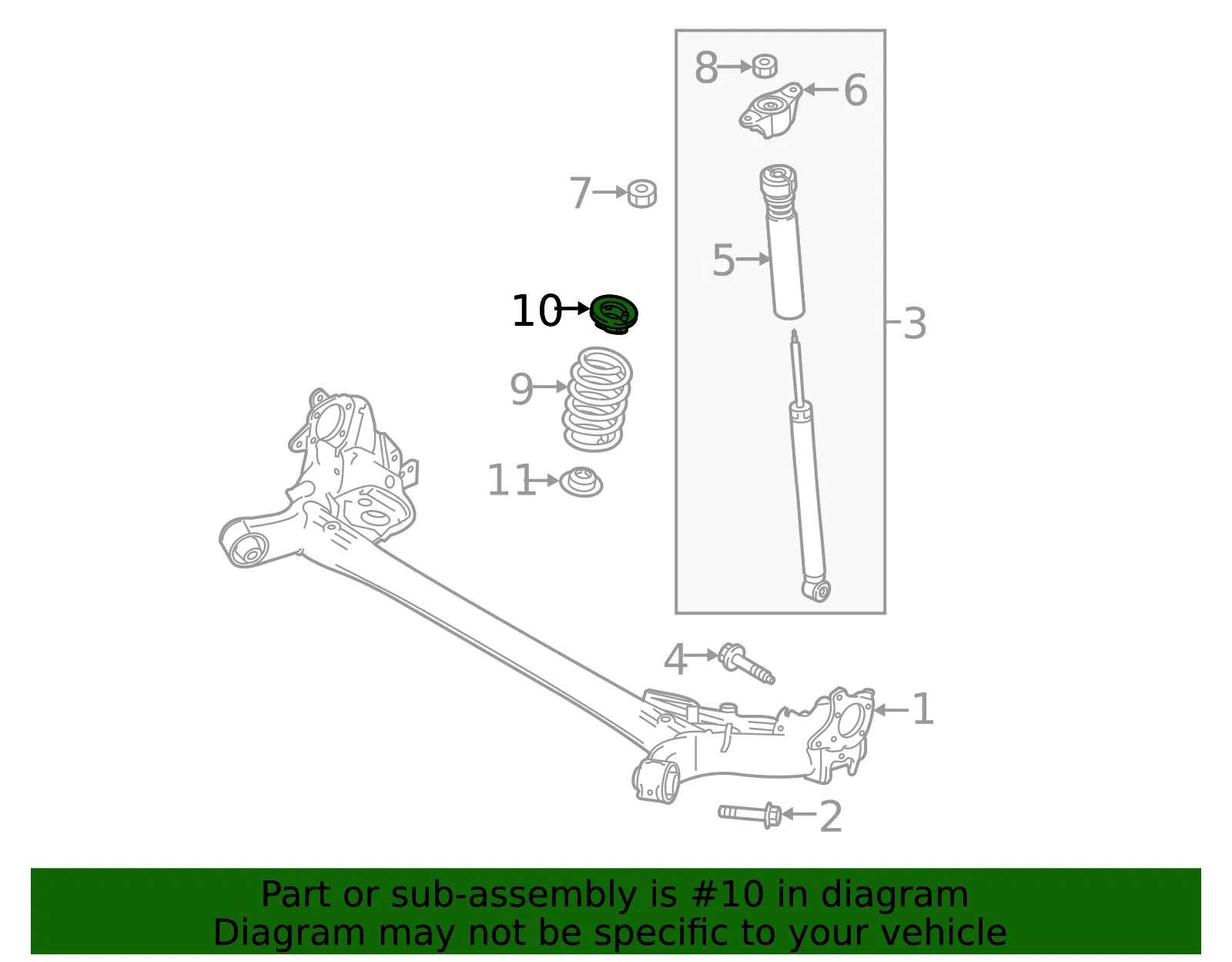 Upper Seat - Mazda (DA6A-28-012A) - view 4