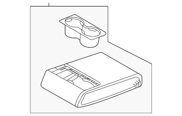Armrest Assembly - Mazda (DDAS-88-3B0-3D)