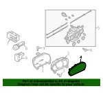 Instrument Panel Lens - Mazda (DF71-55-447) - view 10