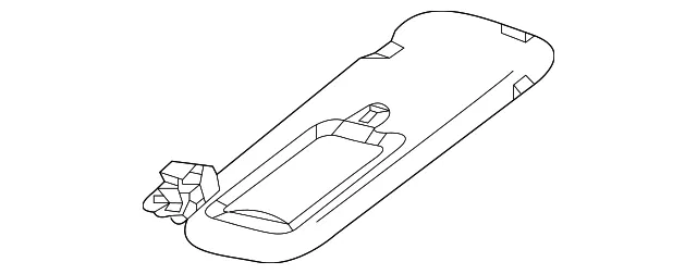 Sun Visor - Mazda (DGJ3-69-320D-75)