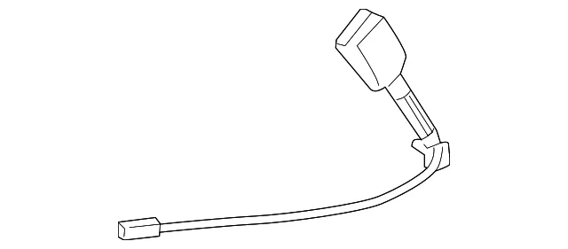Buckle - Passenger Side (RH) - Mazda (DHYG-57-620)