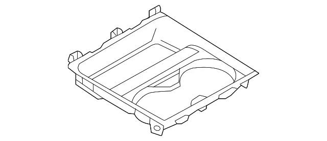 Console Cup Holder Bezel - Mazda (DMST-64-449)
