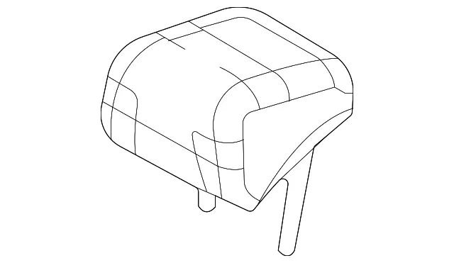 Restraint Head - Mazda (DN4J-88-340A-02)