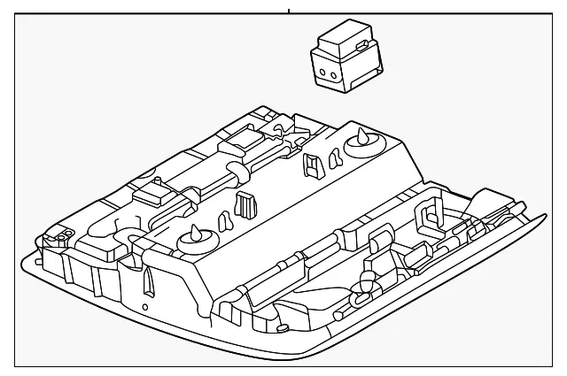 Box O H Console - Mazda (DRVP-69-97YA-75)
