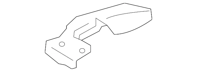 Bracket L Seat - Driver's Side (LH) - Mazda (EC01-54-781)