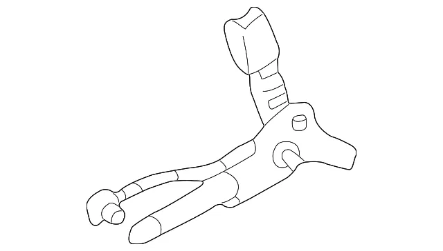 Buckle End - Driver's Side (LH) - Mazda (ECTT-57-920)