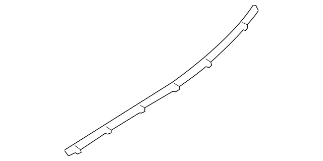 Panel Rear Console - Driver's Side (LH) - Mazda (EG21-64-47YB-34)
