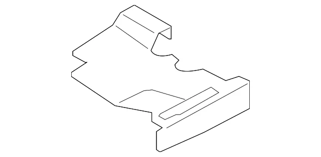 Cover L Under Dash - Driver's Side (LH) - Mazda (EG21-64-530D)