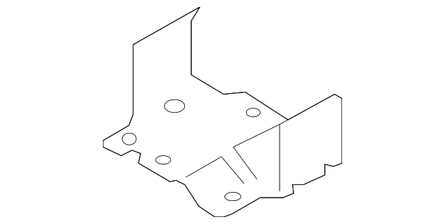 BRACKET CONSOLE NO 3 - MAZDA (EG2164416B)