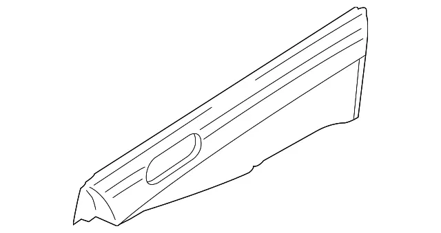 FRAME L DR TRIM UP - MAZDA (EG216846XG02)