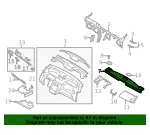 Garnish Upper - MAZDA (EG2260710D02) - view 4