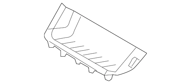 Mat Console Rear - MAZDA (EG2764449)
