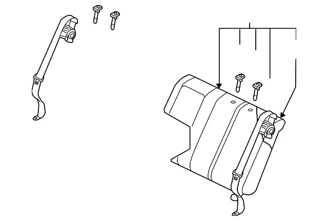 BACK L REAR SEAT - MAZDA (EH4457450C02)