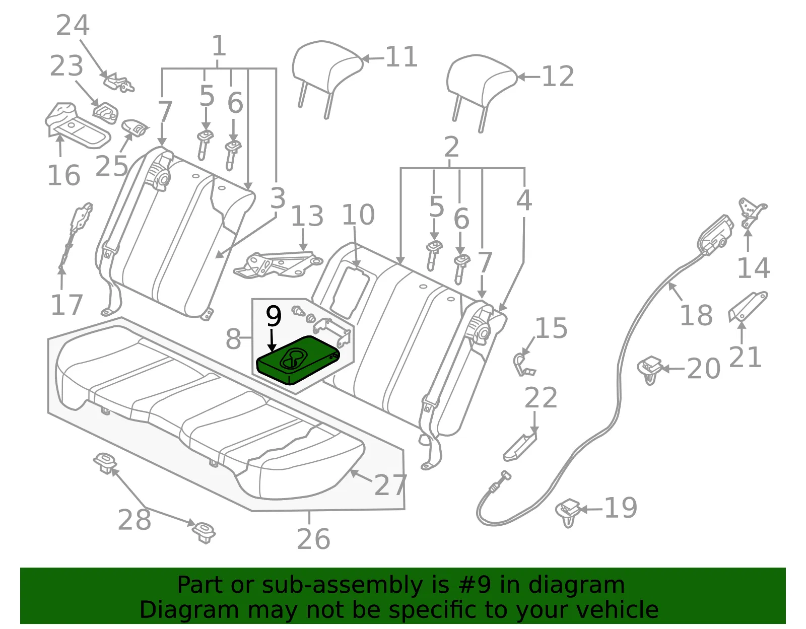 ARMREST - MAZDA (EH478837035) - view 2