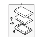 Lid Console - MAZDA (F15164460A02) - view 3