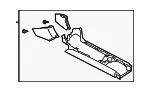 Console Front - MAZDA (F18964320A02) - view 3