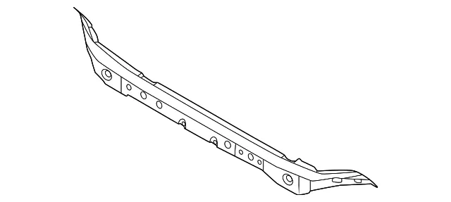 Dash Lower Cross Member - Nissan (F7402-7LGMA)