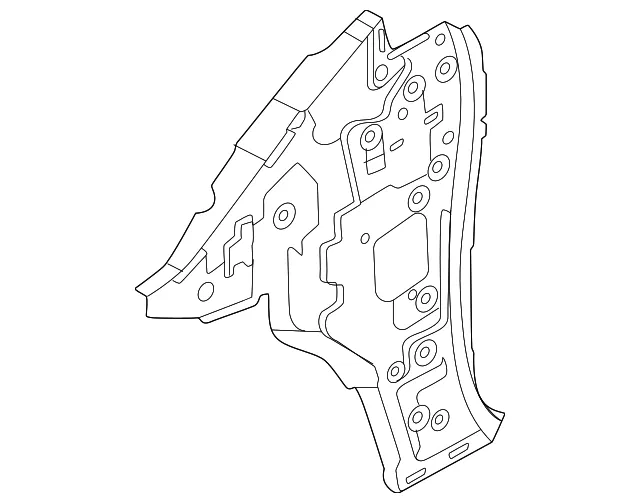 Left Dash Side Panel - Nissan (F7601-7BAMA)