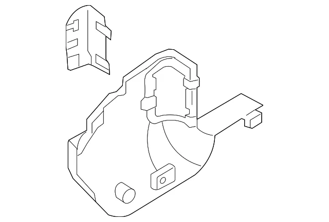 Cowl Trim - Driver's Side (LH) - Mazda (FE01-68-390D-02)