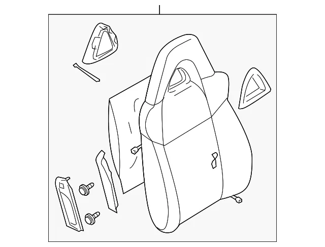 BACK LT FRT SEAT - MAZDA (FE0288180C02)