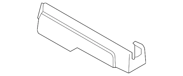 COVER NO 1 LWR F SEAT - MAZDA (FE87881J702)