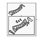 PANEL DASH & COWL FRONT - MAZDA (FF1453500A) - view 3