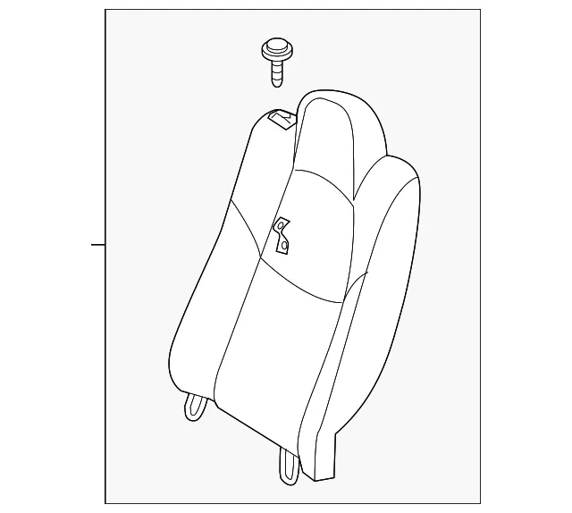 BACK L REAR SEAT - MAZDA (FF6057450C02)