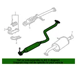 Pre Silencer - MAZDA (FSG140300) - view 4