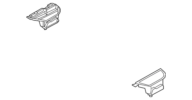 Pocket - Driver's Side (LH) - Mazda (G44A-68-8F6A) - view 2
