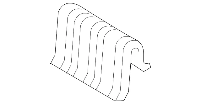 Rear Seat Upper Cross Member - Nissan (G4542-5RLMA)