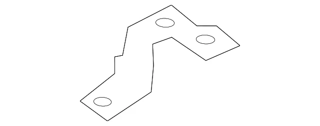 Front Carpet Bracket - Nissan (G4985-3LMMD)