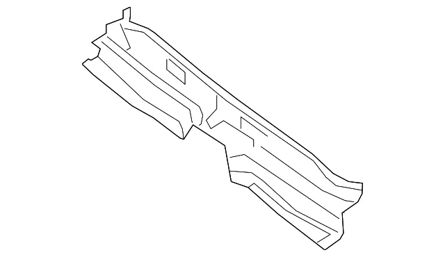 Rear Seat Cross Member Assembly - Nissan (G5630-3SGMA)