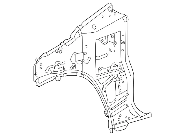Right Dash Side Panel - Nissan (G6240-5EEMA)
