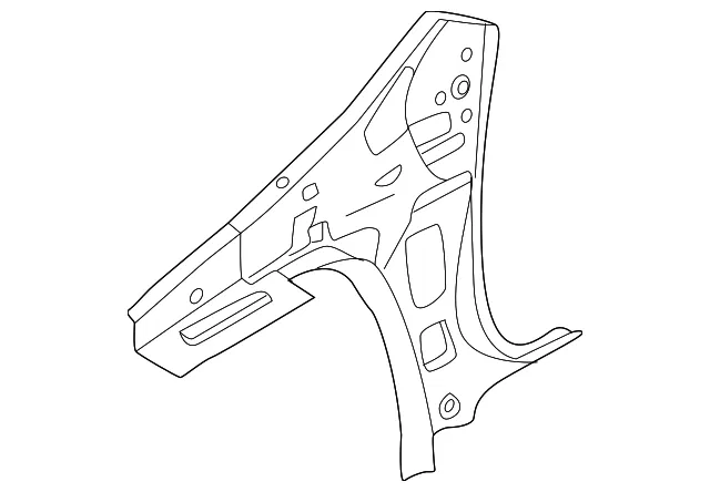 Right Dash Side Panel - Nissan (G6240-6LBMA)