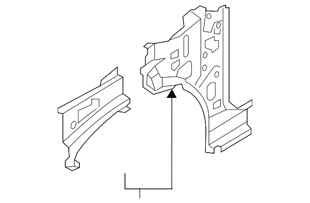 Dash Side Panel, Left - Nissan (G6241-5RWMA)