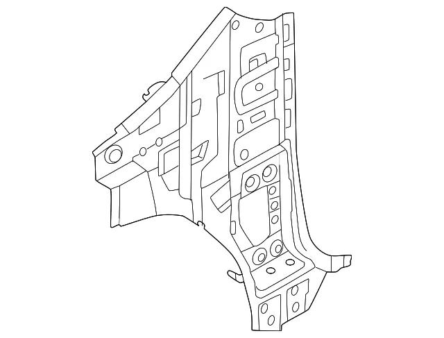 Dash Side Panel, Left - Nissan (G6241-7LGMA)