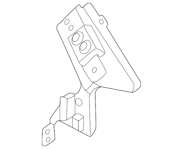 Left Seat Back Support - Nissan (G6775-7BAMA)