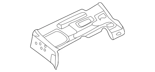 Parcel Shelf, Left Side - Nissan (G9431-5EFMA)