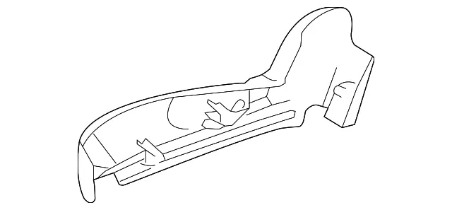 Cover No.1 Side-F.Seat - MAZDA (GAC4881GXA72) - view 2