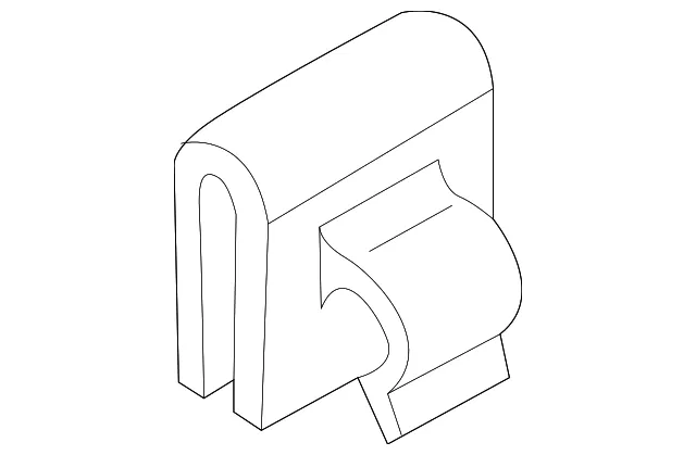 Trunk Side Trim Clip - Mazda (GHK1-68-AD2) - view 2