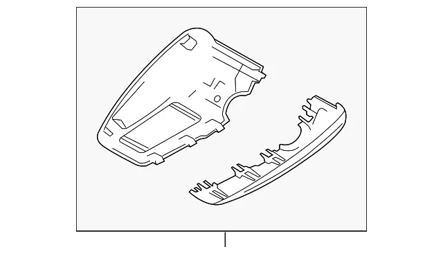 Trim Cover - Driver's Side (LH) - Mazda (GHP9-67-Z32C) - view 2