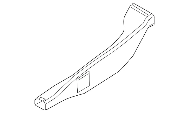 Instrument Panel Air Duct - Mazda (GHR1-61-8A1) - view 2