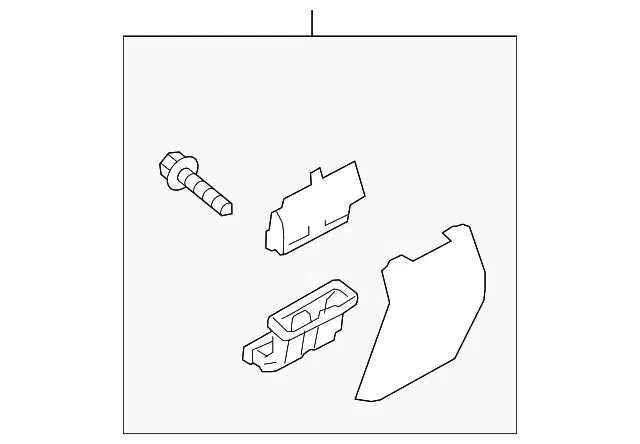 Console Trim Panel - Mazda (GHR1-64-470A-02) - view 2
