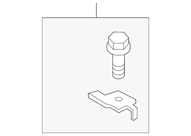 Child Seat Bracket - Passenger Side (RH) - Mazda (GJ6A-57-77ZB)