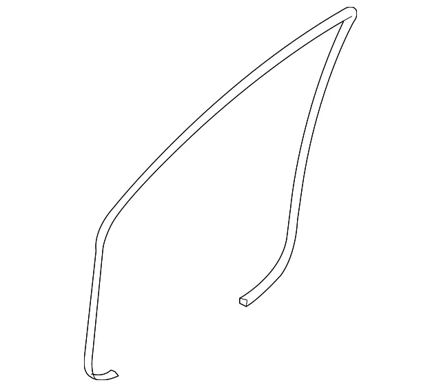 Welt L Seaming - Driver's Side (LH) - Mazda (GJ6A-68-912)
