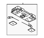 Overhead Console - Mazda (GJ6A-69-970A-75) - view 6