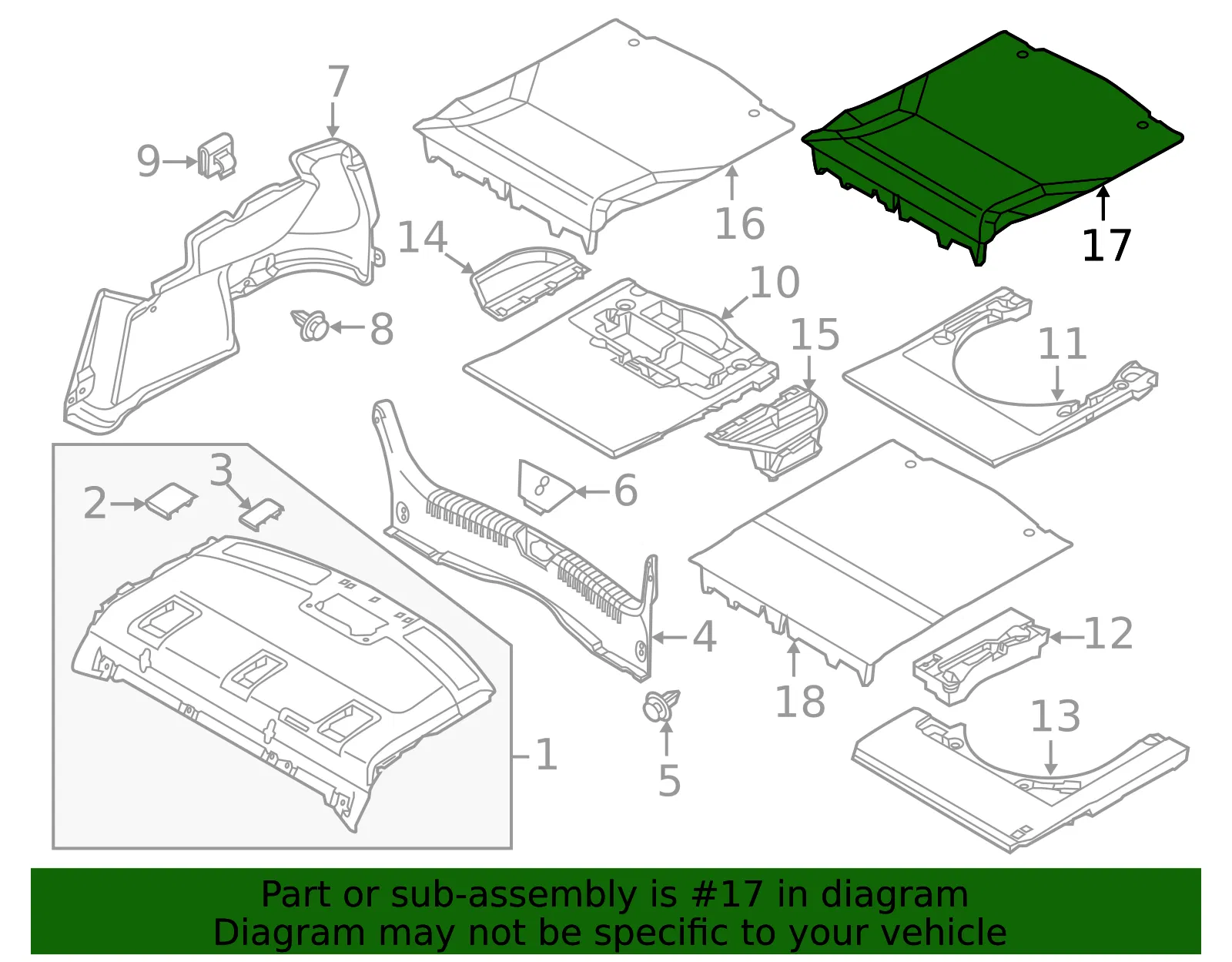 Trunk Mat - Mazda (GJR9-68-81X) - view 3